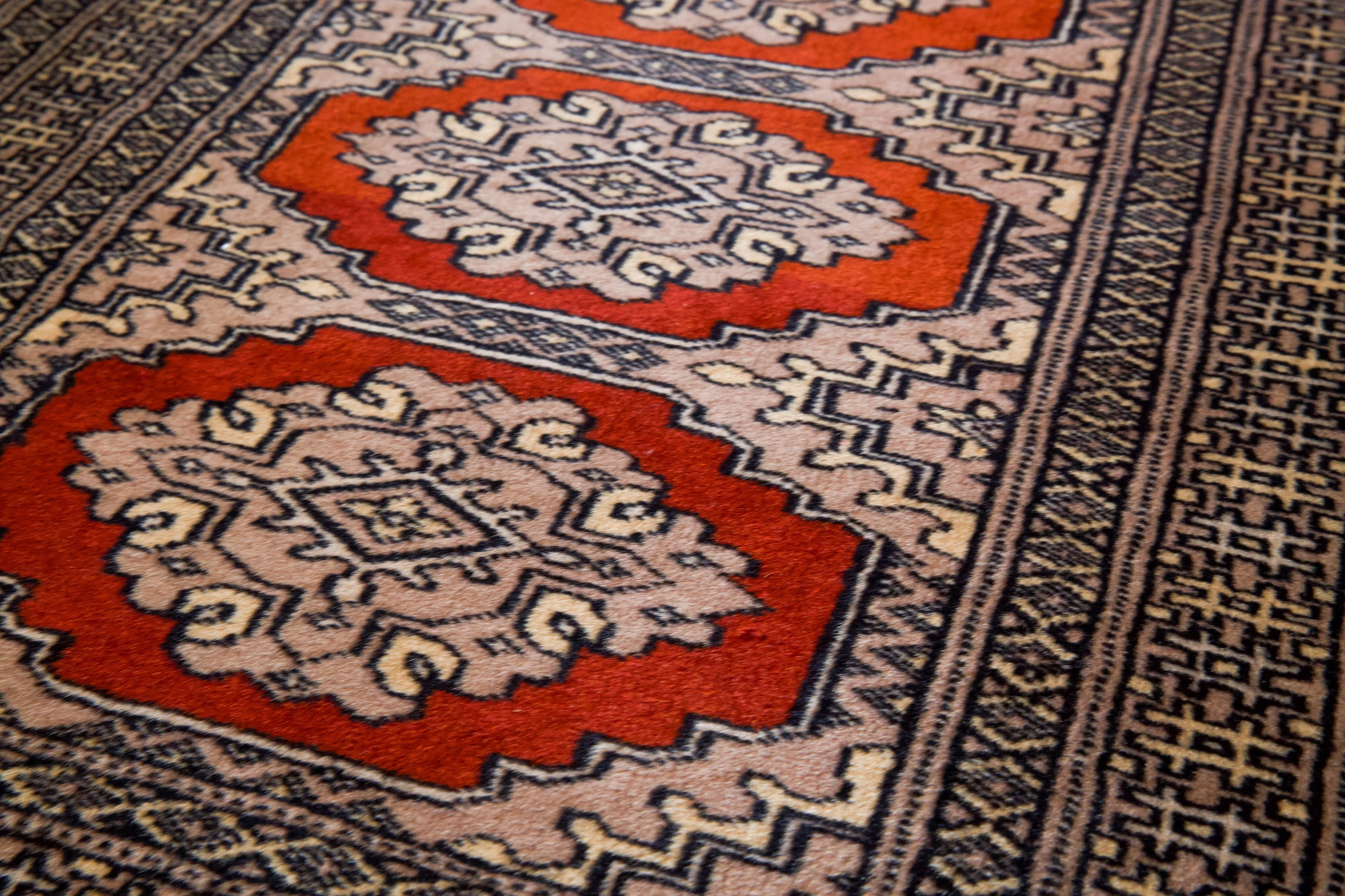 Vintage Mini Turkish Rug 25"x40"