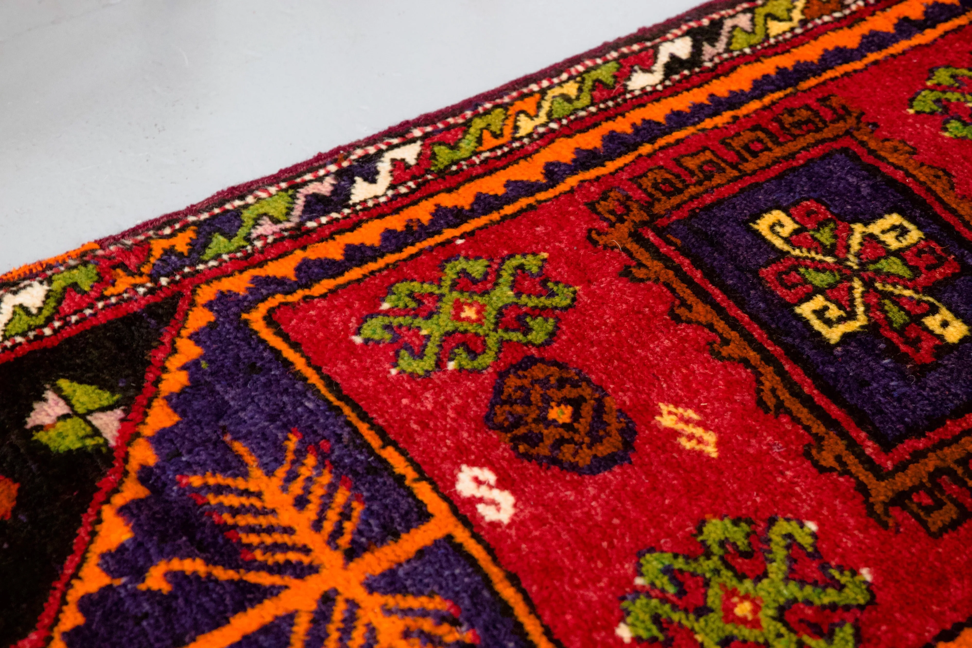 Vintage Mini Turkish Rug