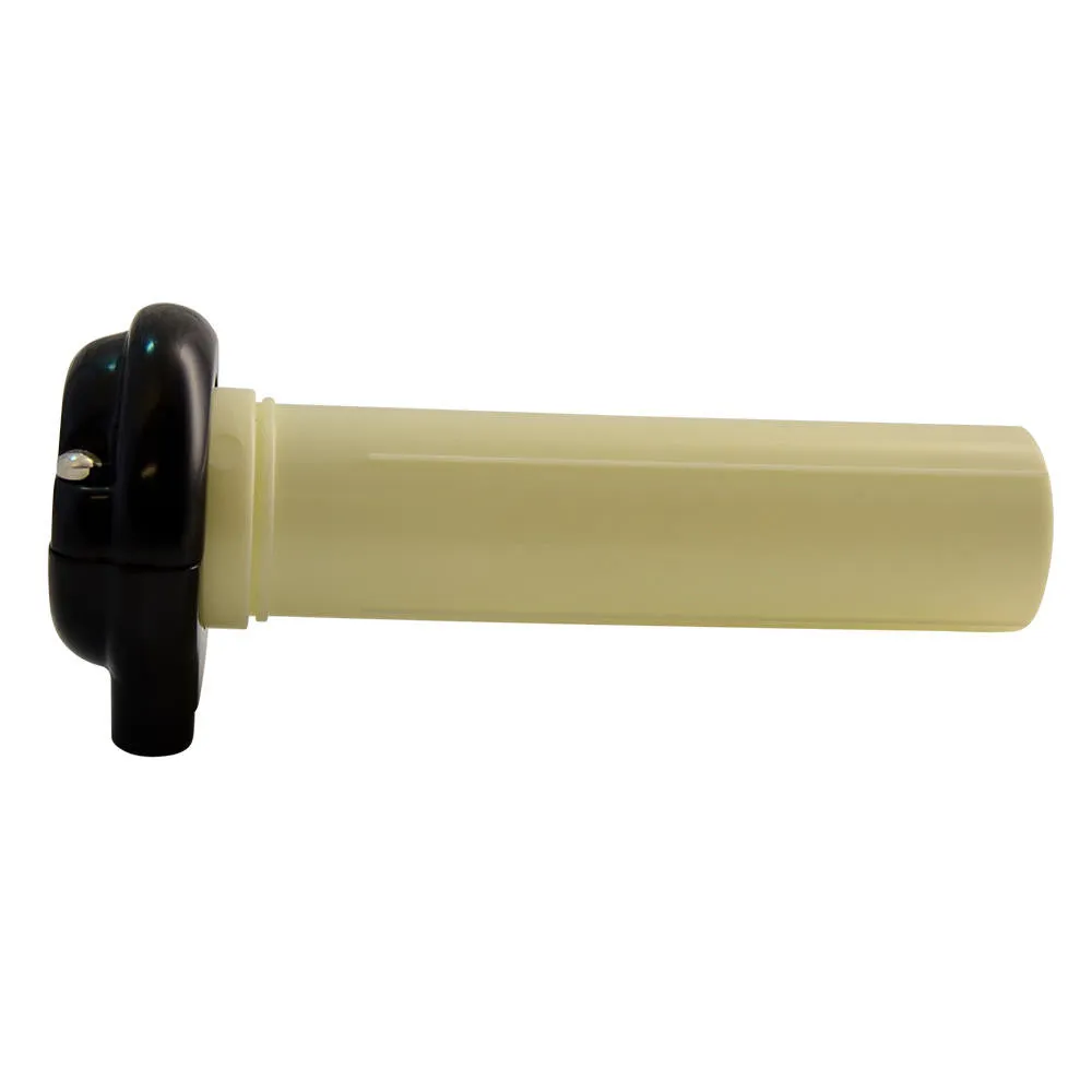Vintage Style Throttle Assembly - Black - Double Cable