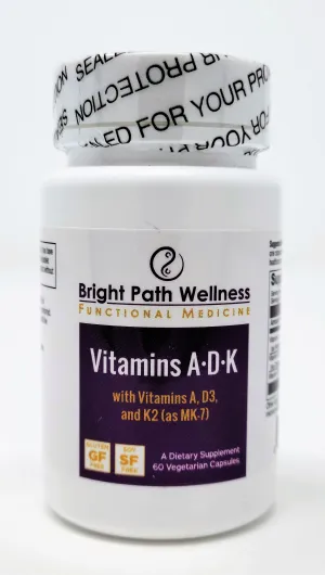Vitamins A·D·K by Bright Path Wellness - Gluten Free