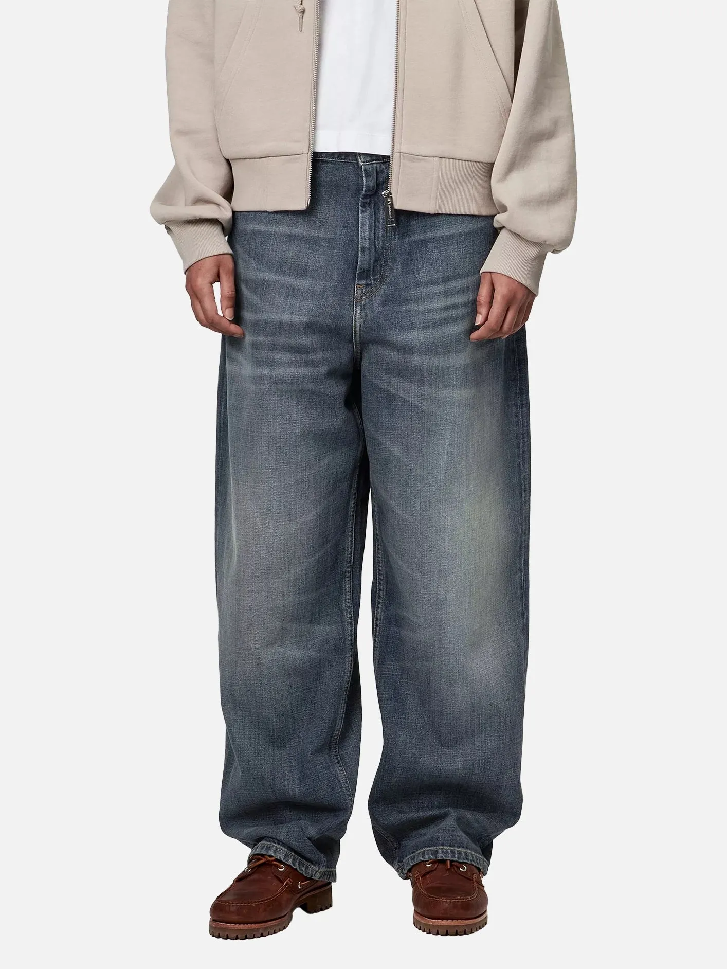 W' Brandon Pant - Blue Worn Used Wash
