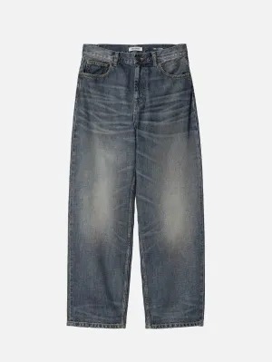 W' Brandon Pant - Blue Worn Used Wash