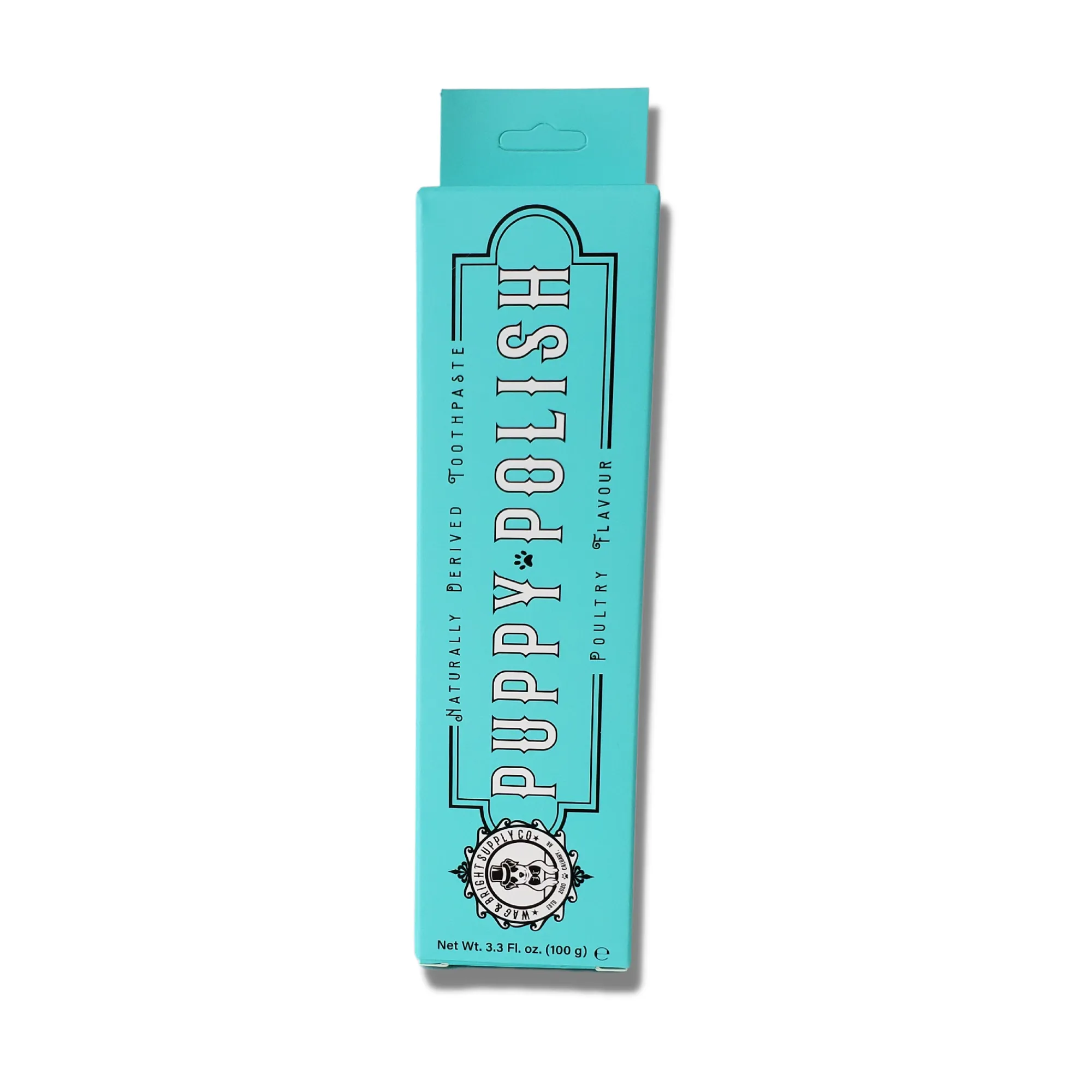 Wag & Bright Puppy Polish Toothpaste - Poultry Flavour (100g)