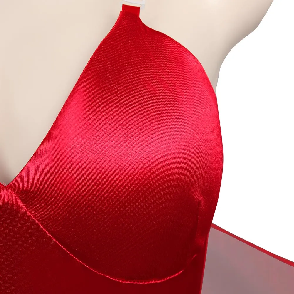 Wanda Maximoff and The Vision：Scarlet Witch Sexy Swimsuit Cosplay Costumes Swimwear Cloak Outfits Halloween Carnival Suit cossky®
