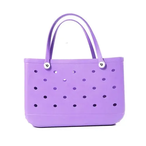Waterproof Beach Bags - Stylish EVA Rubber Totes for Fun Days at the Beach and Beyond