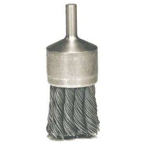 Weiler Hollow-End Knot Wire End Brushes - Various Sizes