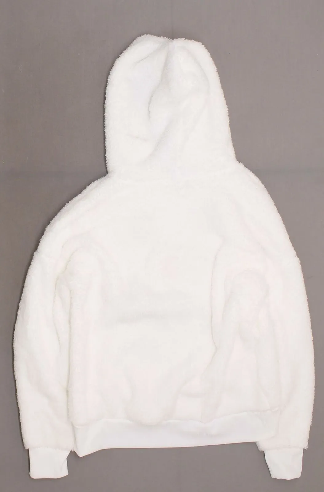 Well Worn Women's Sherpa Hooded Snowman Ugly Christmas Sweatshirt