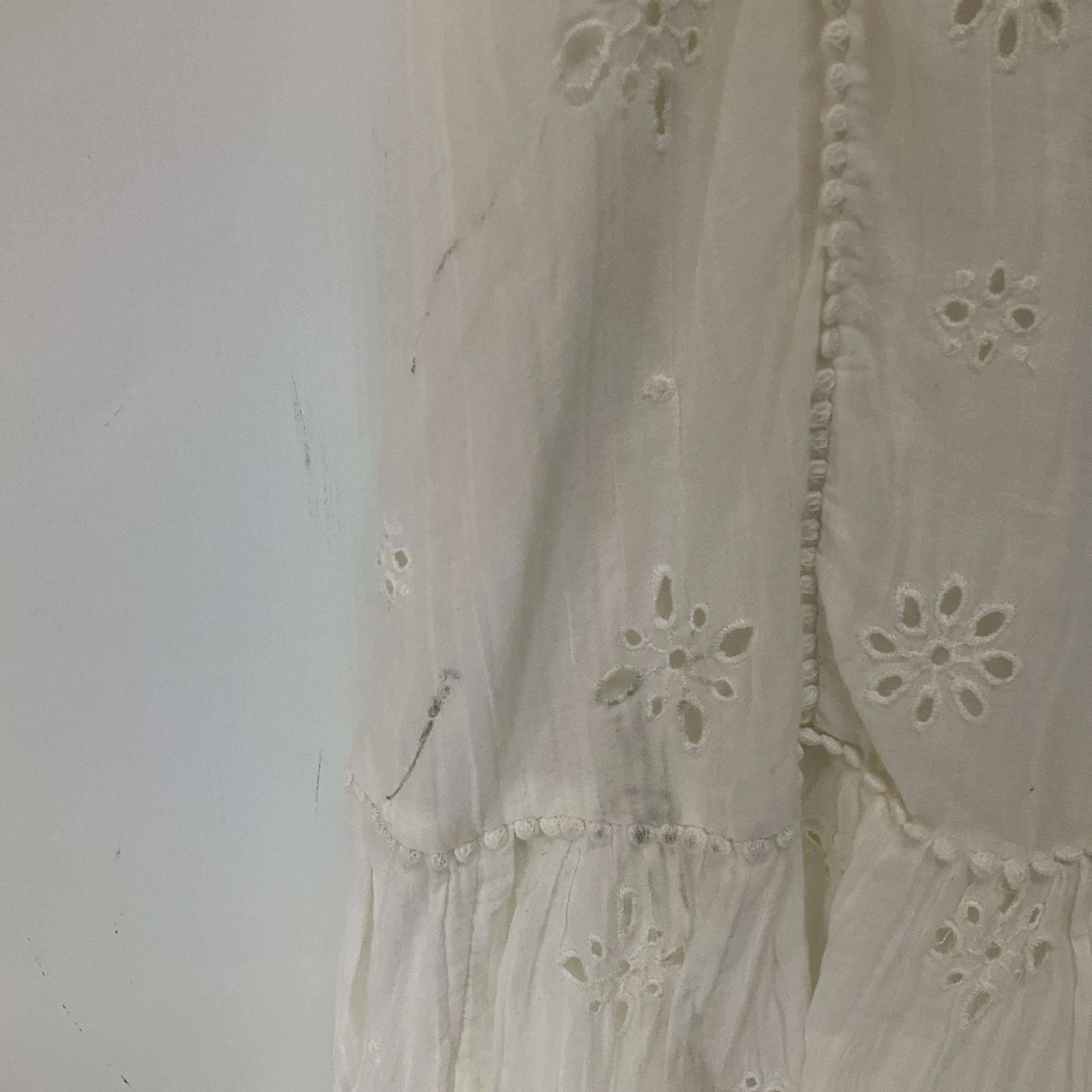 White Dress Casual Short Aerie, Size S