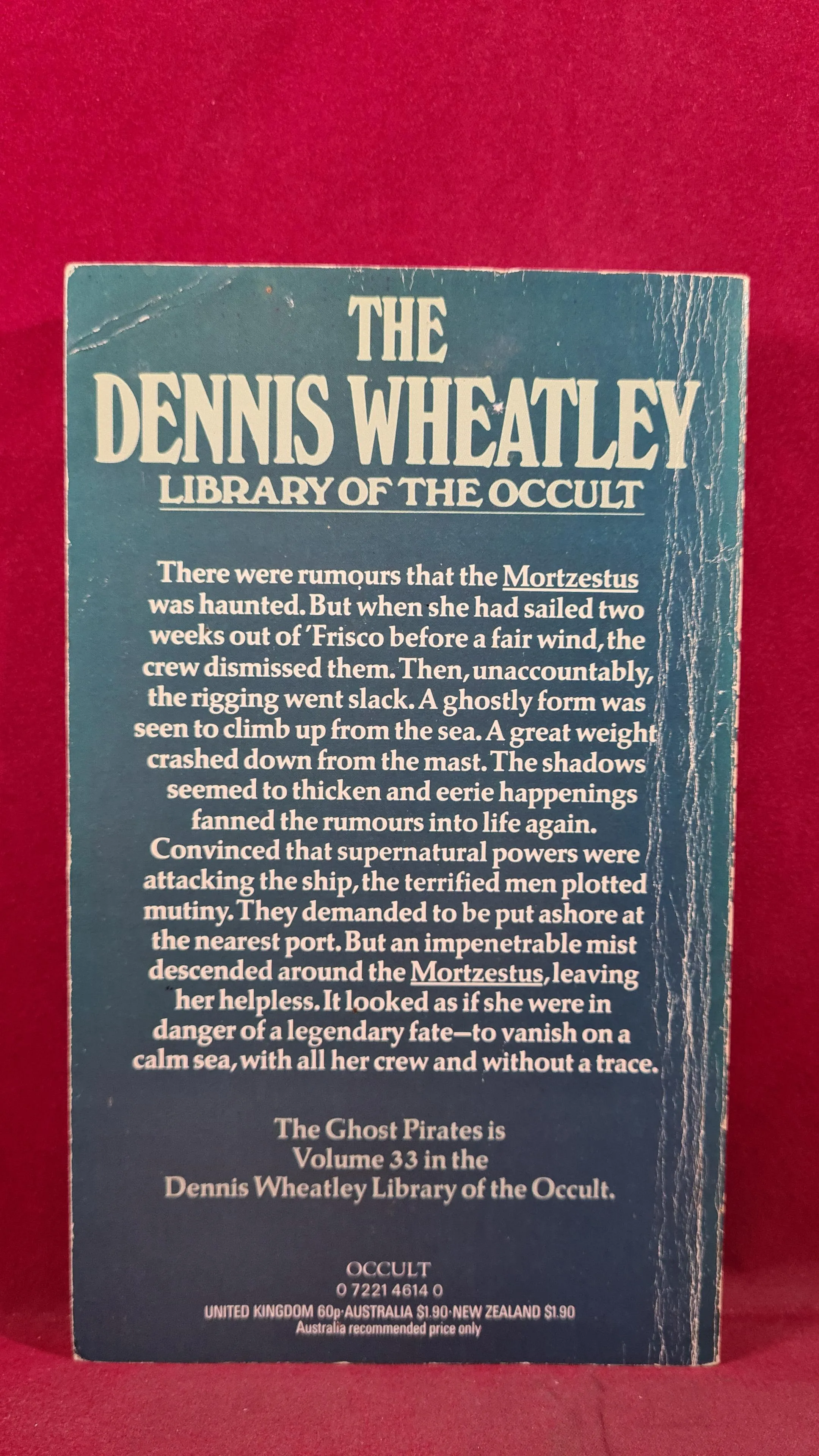 William Hope Hodgson - The Ghost Pirates, Sphere, 1975, Dennis Wheatley Paperbacks