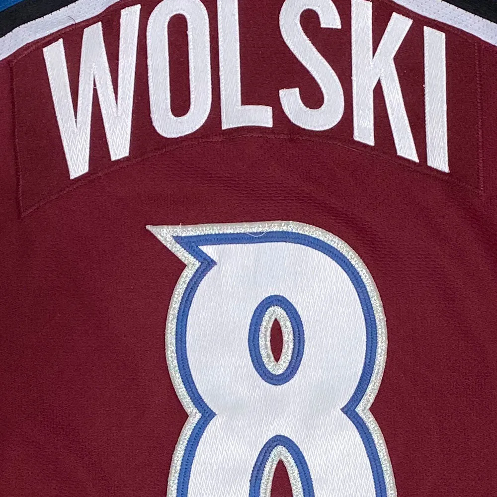 Wojtek Wolski Autographed Game-Worn Colorado Avalanche Jersey
