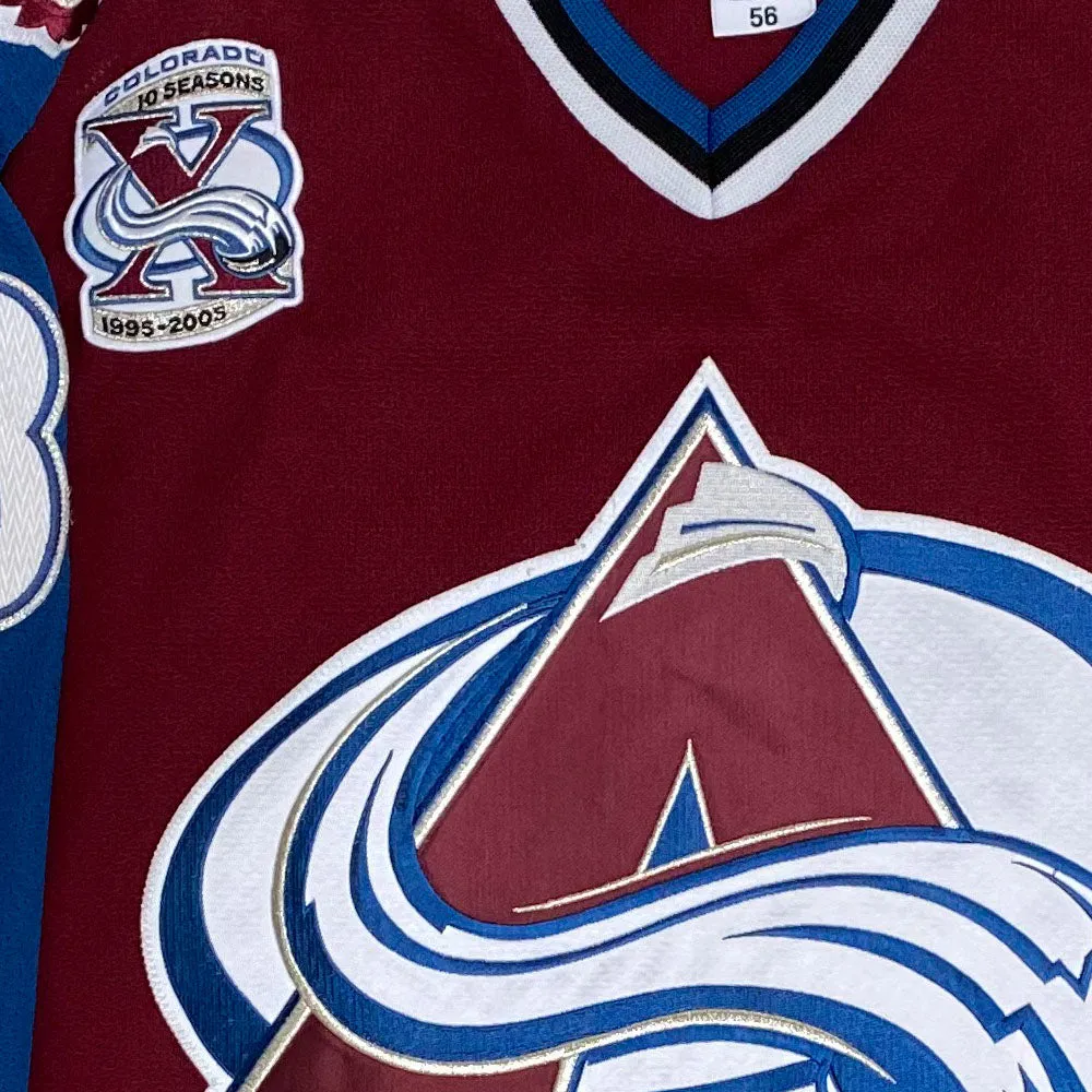 Wojtek Wolski Autographed Game-Worn Colorado Avalanche Jersey