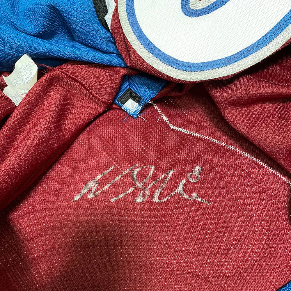 Wojtek Wolski Autographed Game-Worn Colorado Avalanche Jersey
