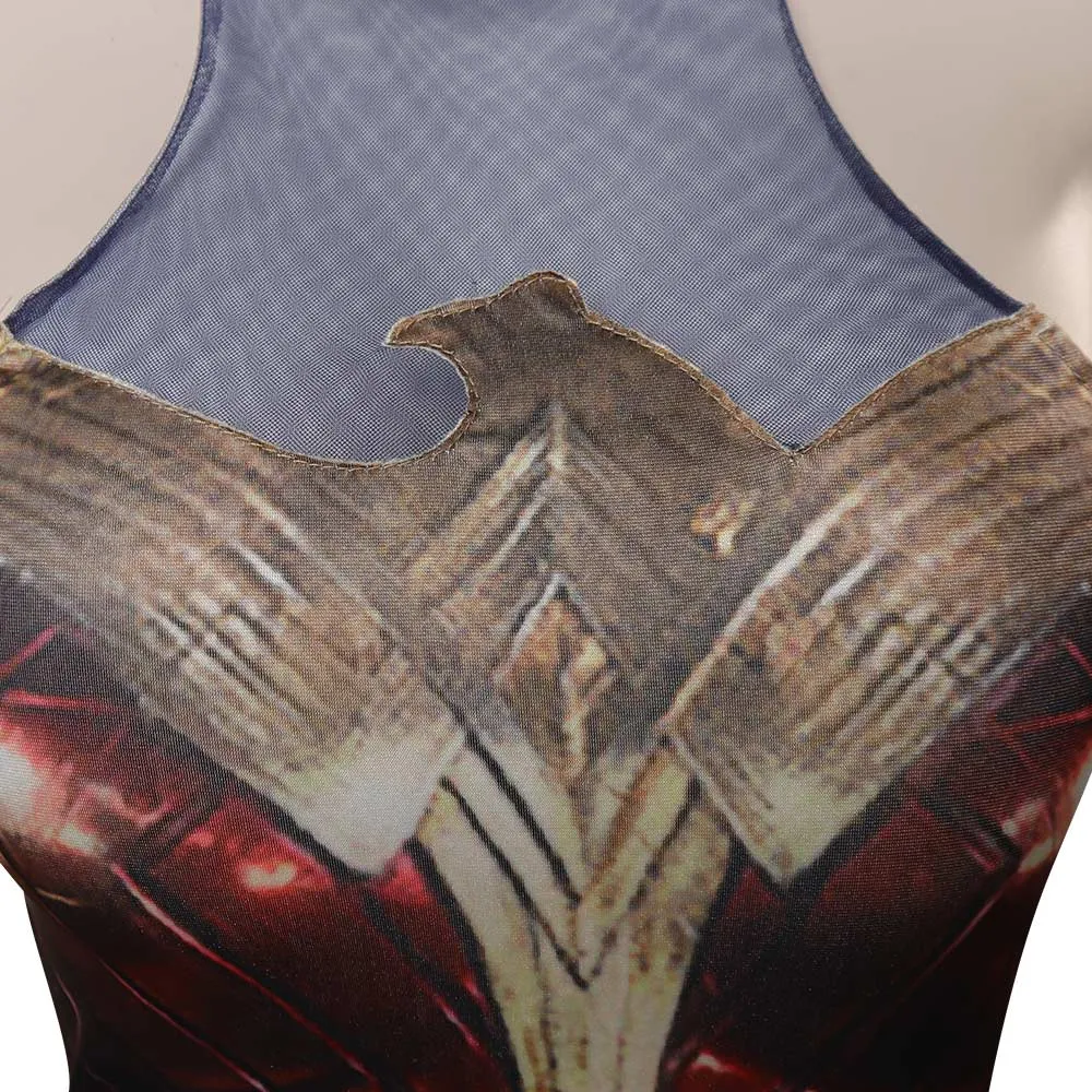 Wonder Woman Diana Prince Swimsuit Cosplay Costume Jumpsuit Swimwear Outfits Halloween Carnival Suit cossky®
