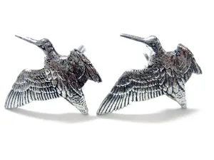 Woodcock Bird Cufflinks