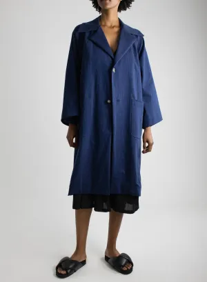 Work Coat - Soft Denim