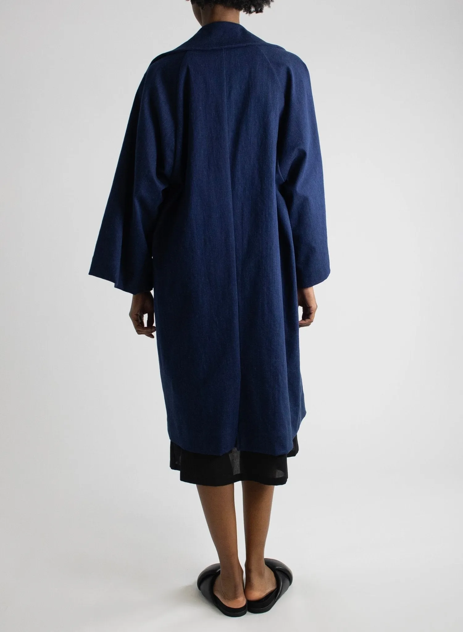 Work Coat - Soft Denim
