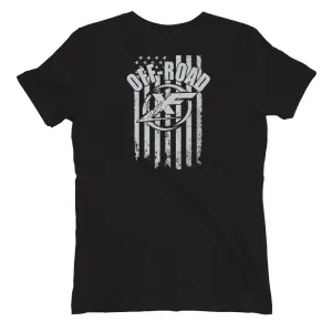Worn Flag Ladies' Tee