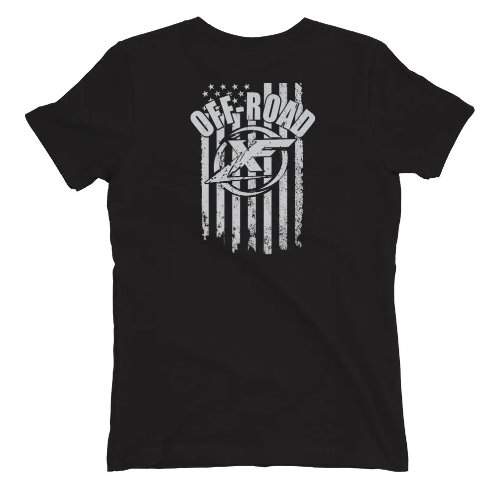 Worn Flag Ladies' Tee