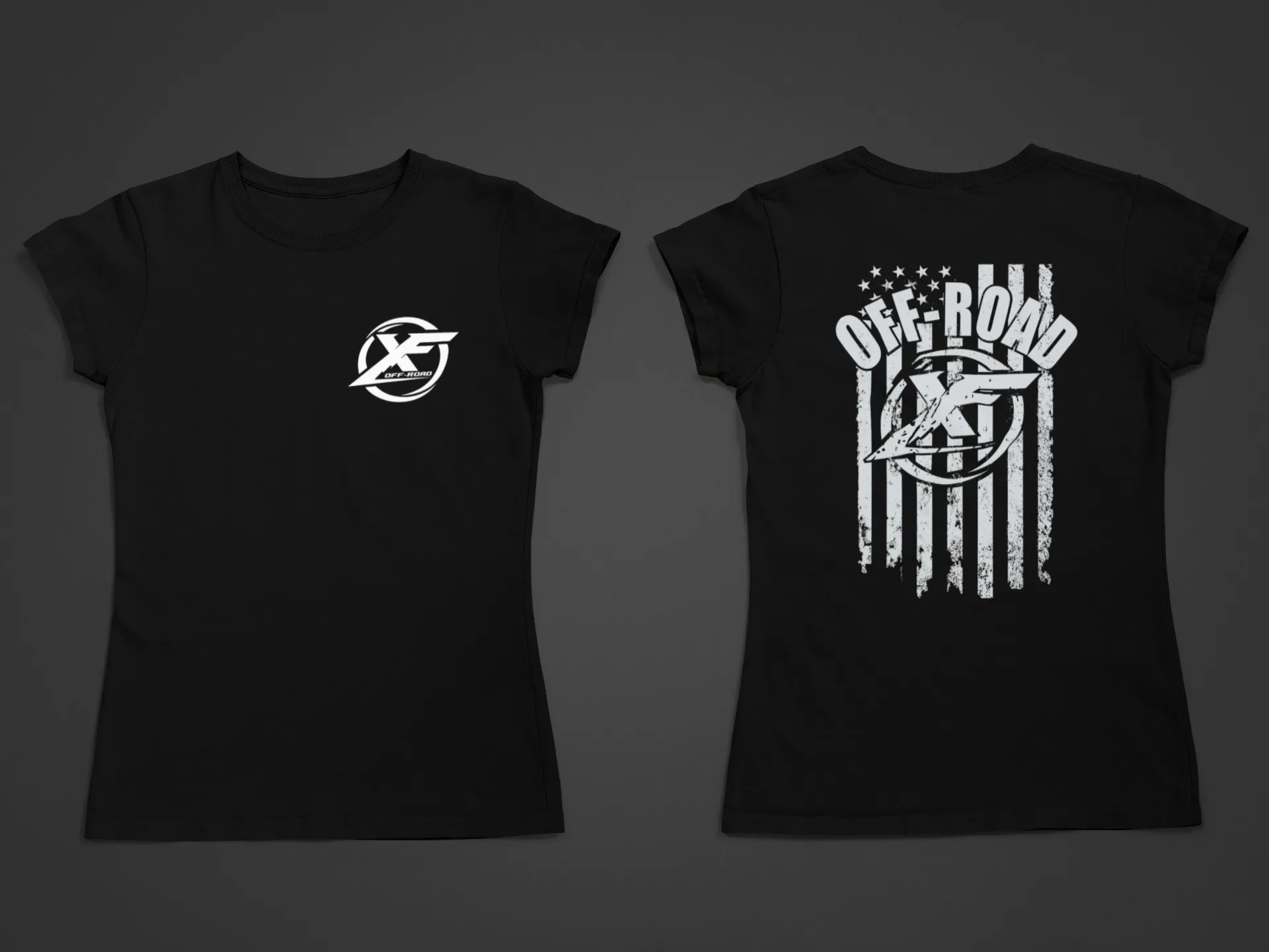 Worn Flag Ladies' Tee