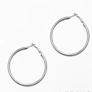 Worn Hoop Earring 2.5"