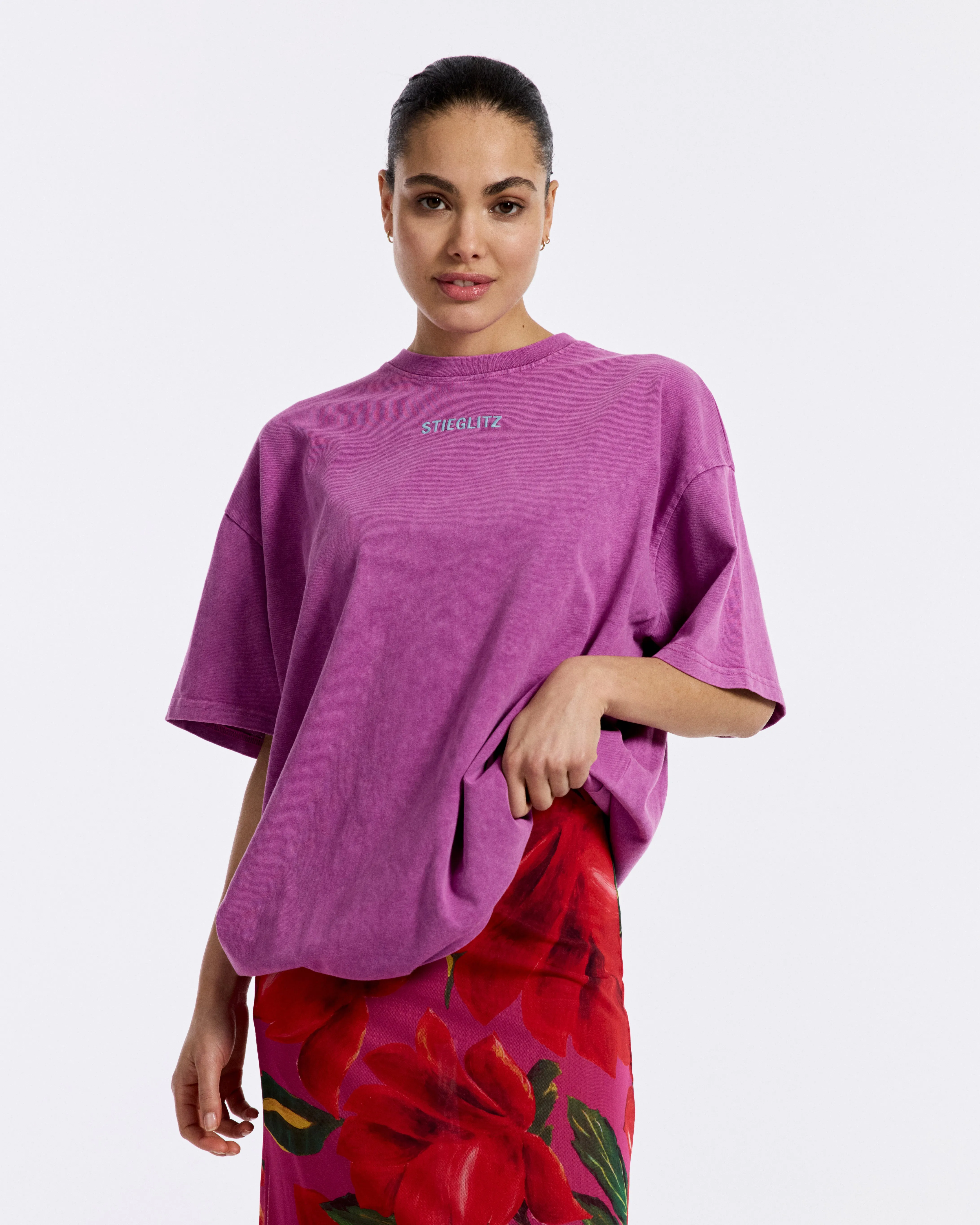 Worn Out T-shirt | Purple