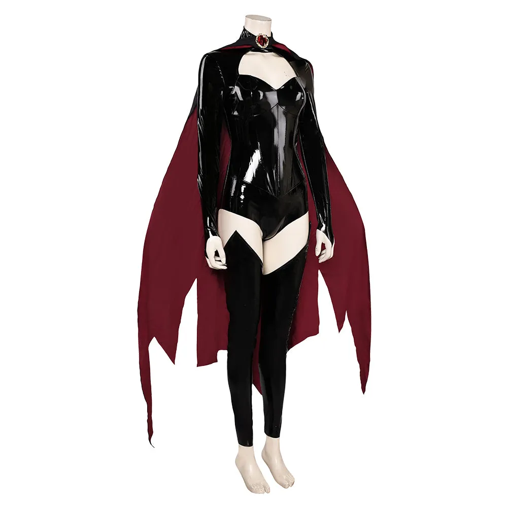 X-Men '97 Madelyne Pryor Black Jumpsuit  Cosplay Costume Outfits Halloween Carnival Suit