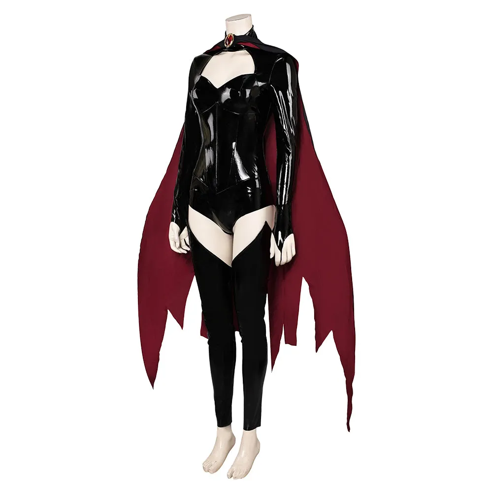 X-Men '97 Madelyne Pryor Black Jumpsuit  Cosplay Costume Outfits Halloween Carnival Suit