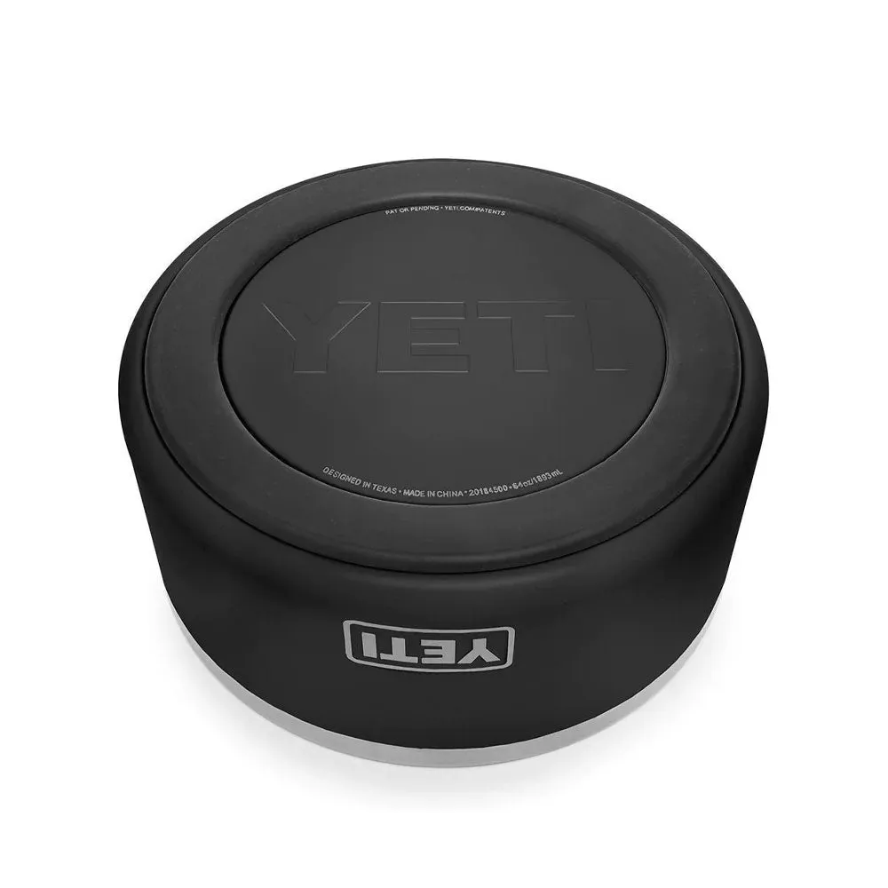 Yeti Boomer 8 Dog Bowl - BLACK