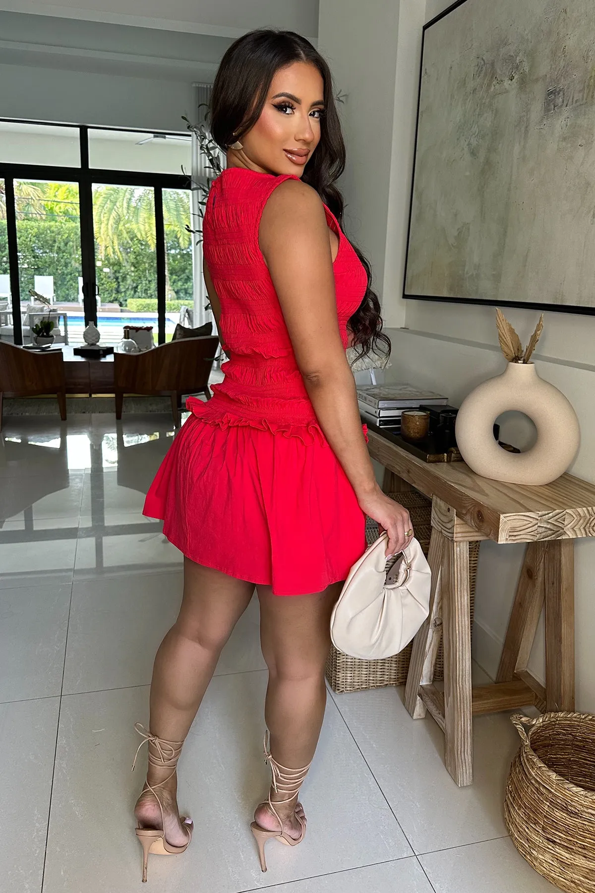 YOURS TRULY MINI DRESS