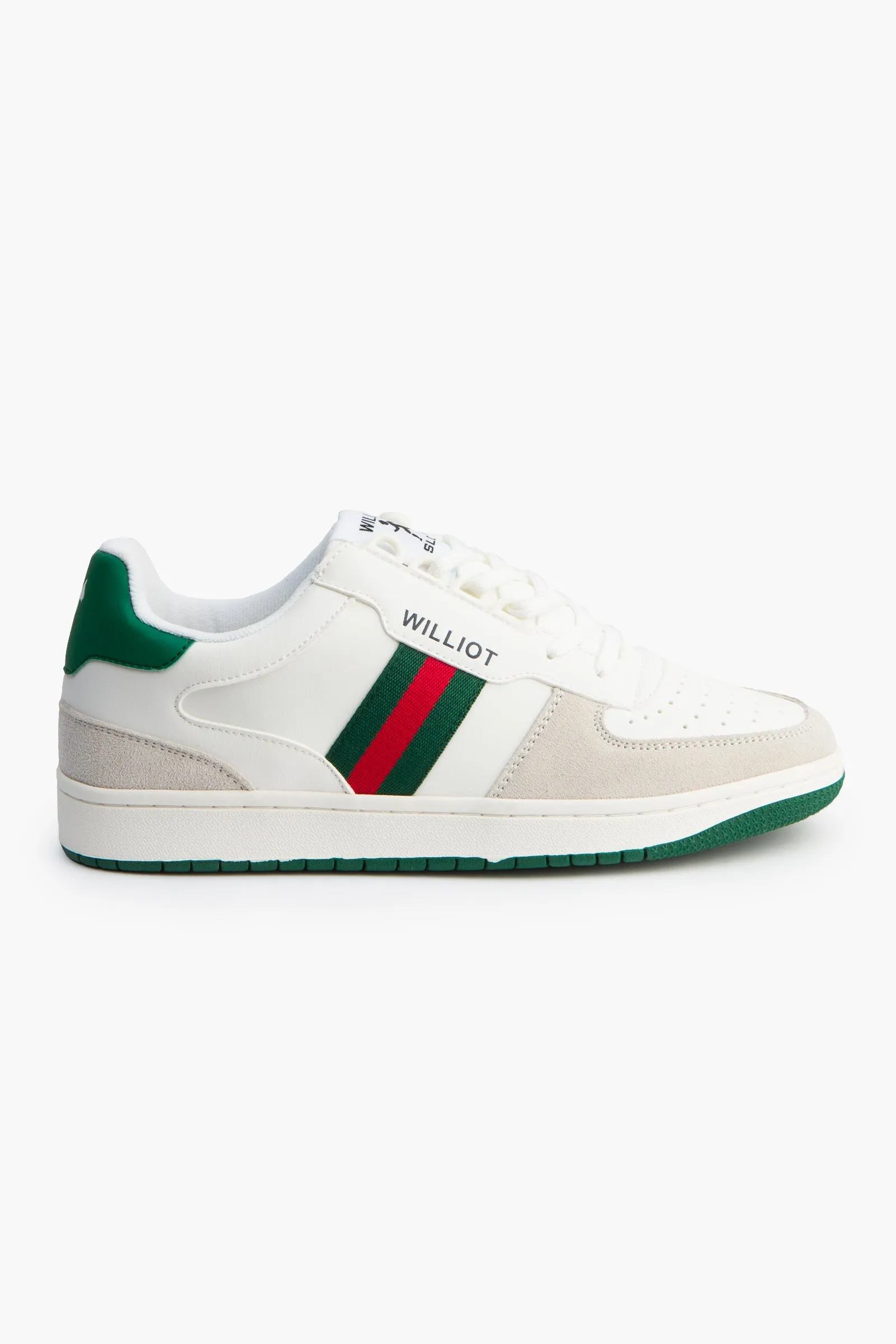 Zapatilla Casual Blanca Verde