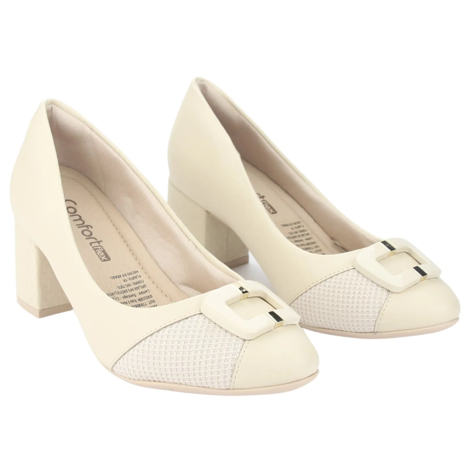 Zapato Comfortflex Mujer 2354403 Beige Casual