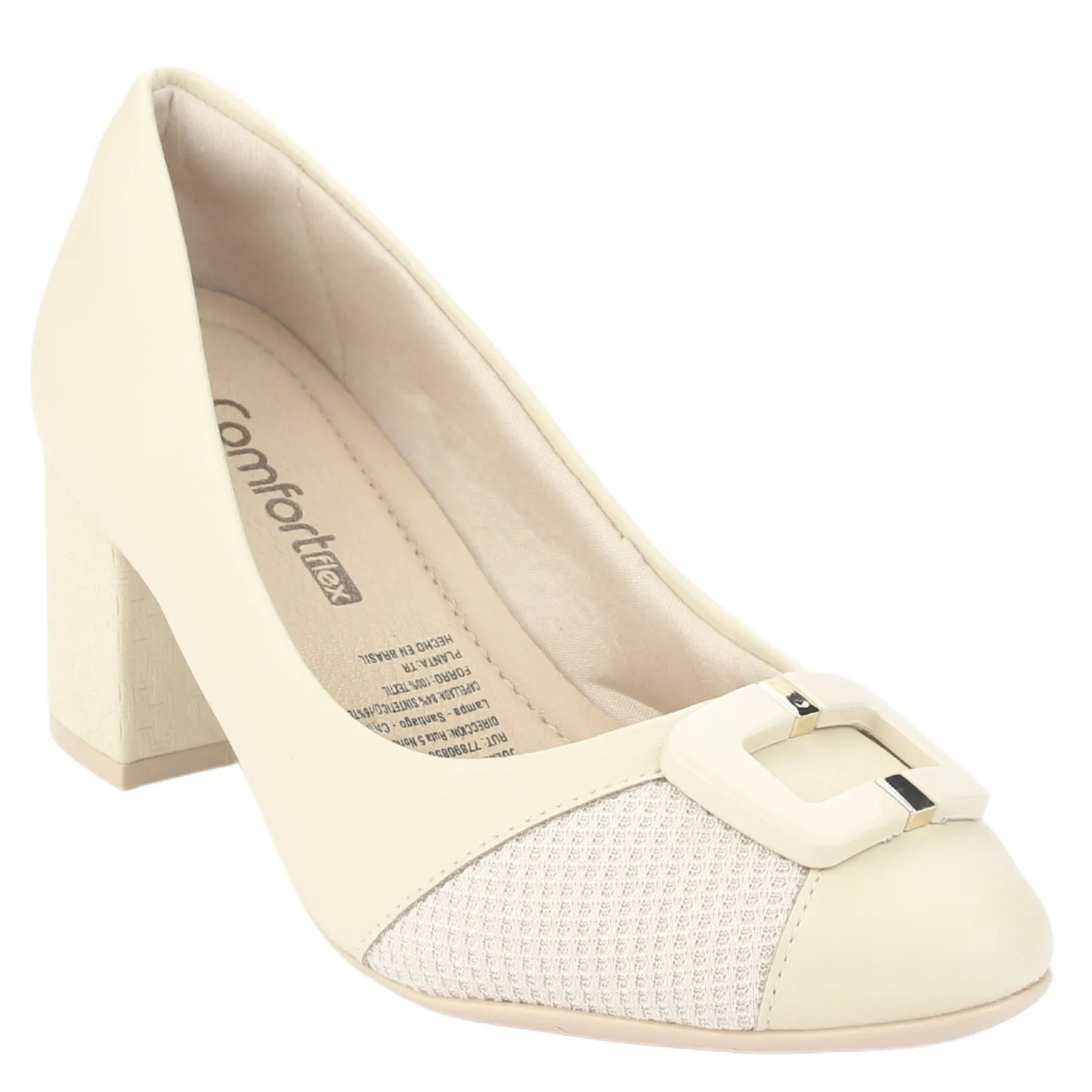 Zapato Comfortflex Mujer 2354403 Beige Casual