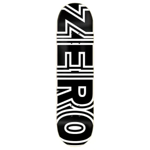 Zero Skateboards Classic Bold Skateboard Deck 8.5"